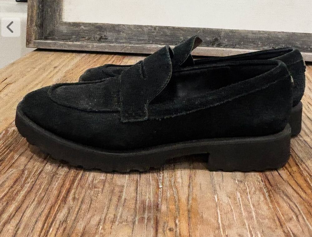 Cole Haan Newburg Lug Loafer Black Size 7